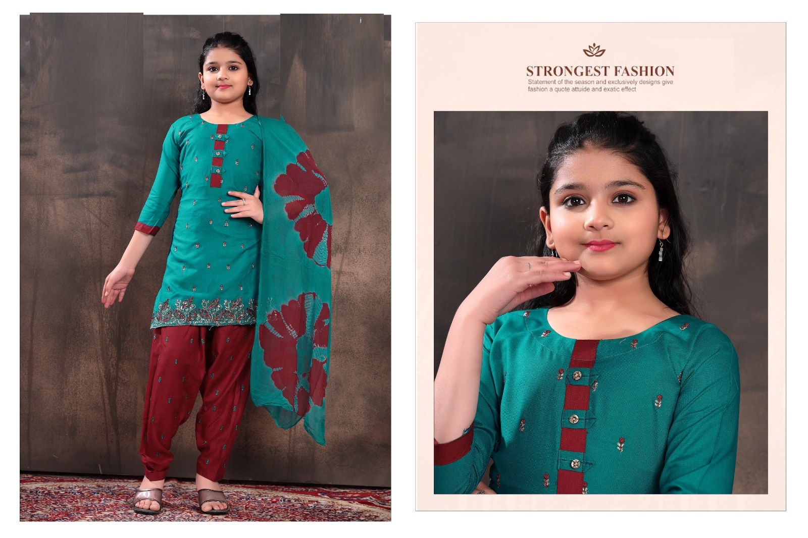 Rimmi 8108 Girls Wear Readymade Suits Catalog
